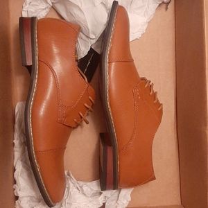 JOUSEN Men's Oxford Formal Dress Shoes Classic Der